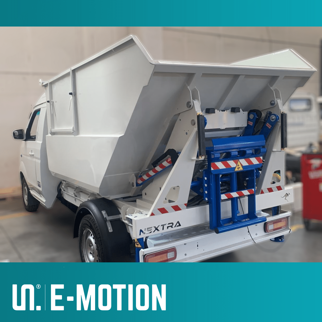 Müllcontaineraufbau EVUM aCar