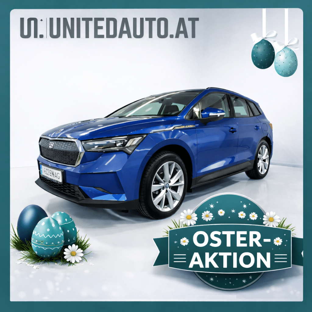 Škoda Enyaq          ⠀ ⠀           Osteraktion 🌷