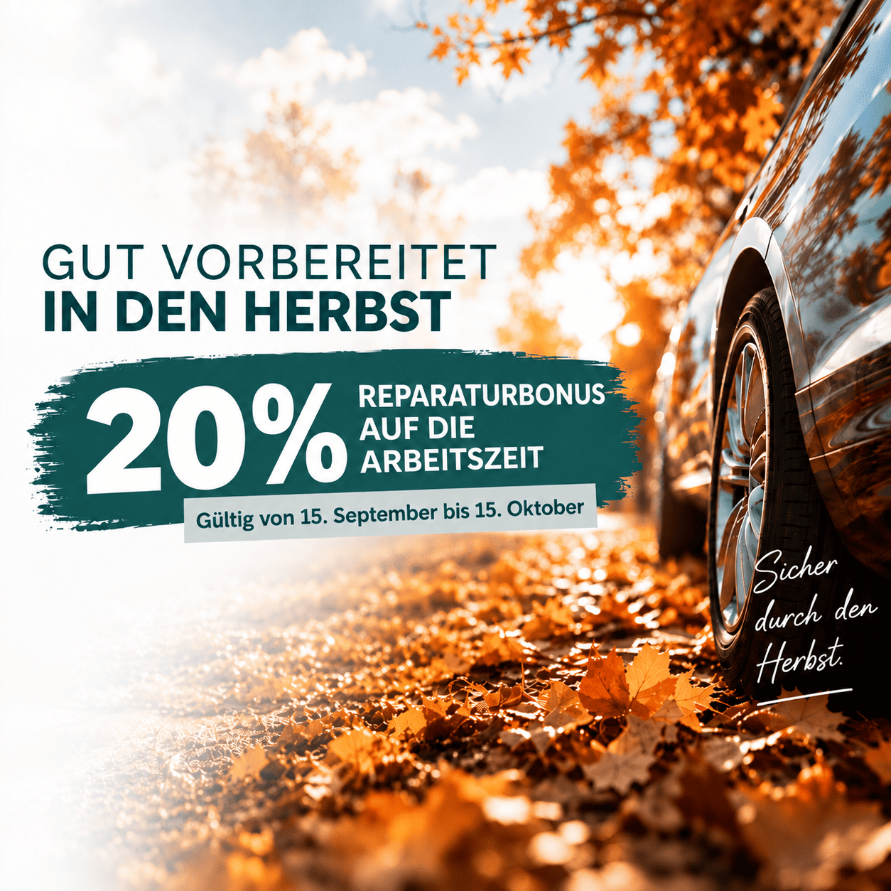 Werkstatt Herbstaktion 2026